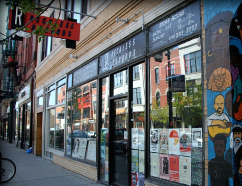 Exterior of Reckless Records